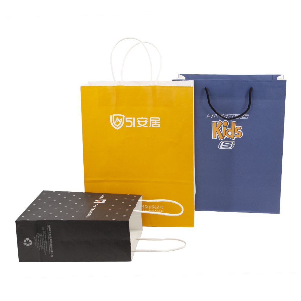 Lipack Boutique Kraft Shoes Paper Bag with Your Logo