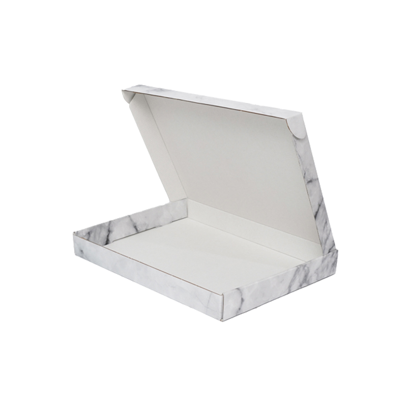 Lipack Marble Effect Corrugated Paper Box for Packaging with Your Logo