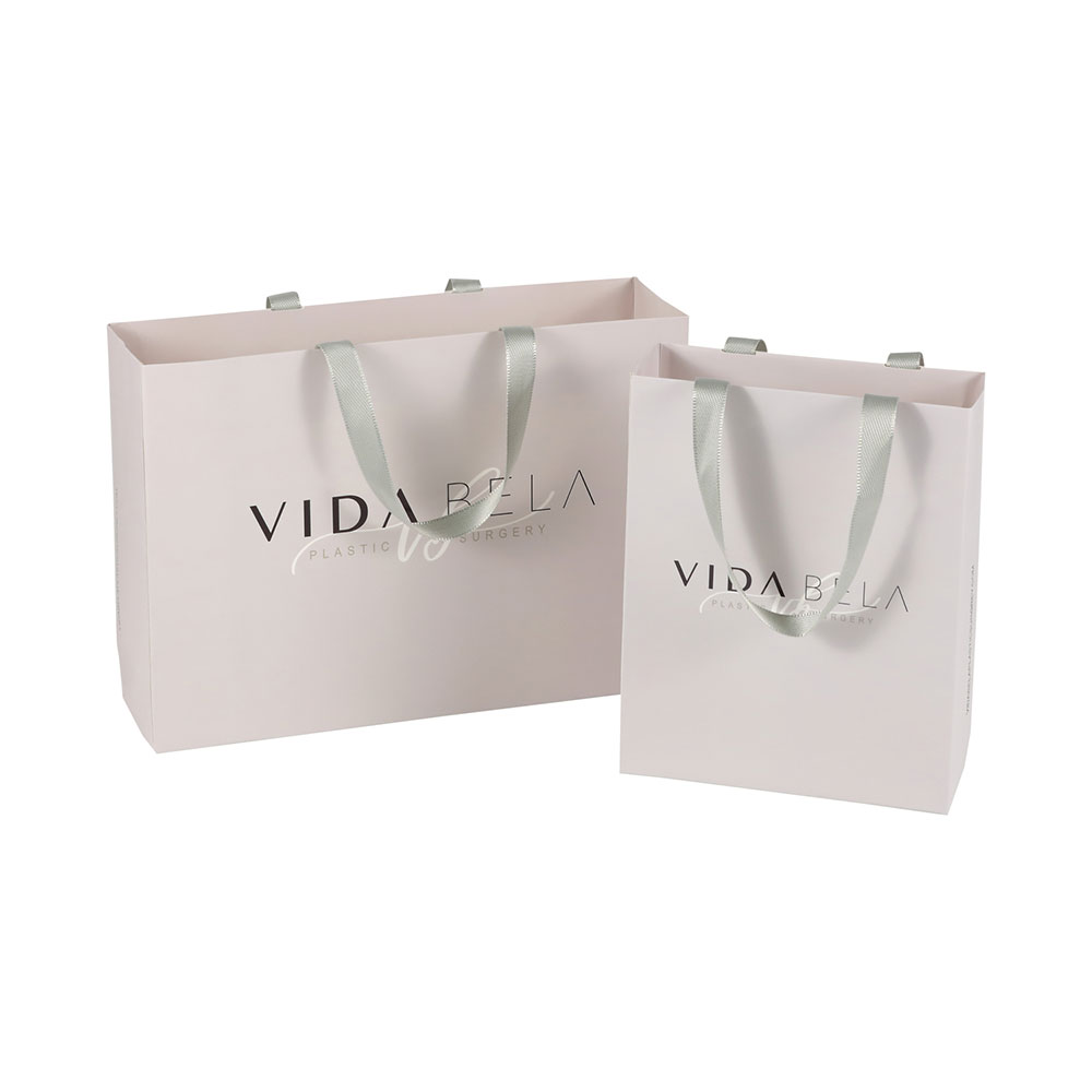Lipack Custom Private Label High-End Luxury Paper Shopping Bag with Logo
