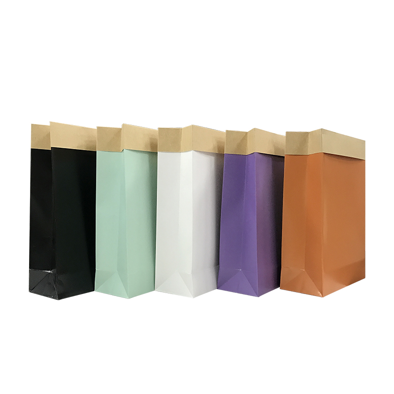 Lipack High-Quality Multicolor Kraft Paper Bag Without Handle