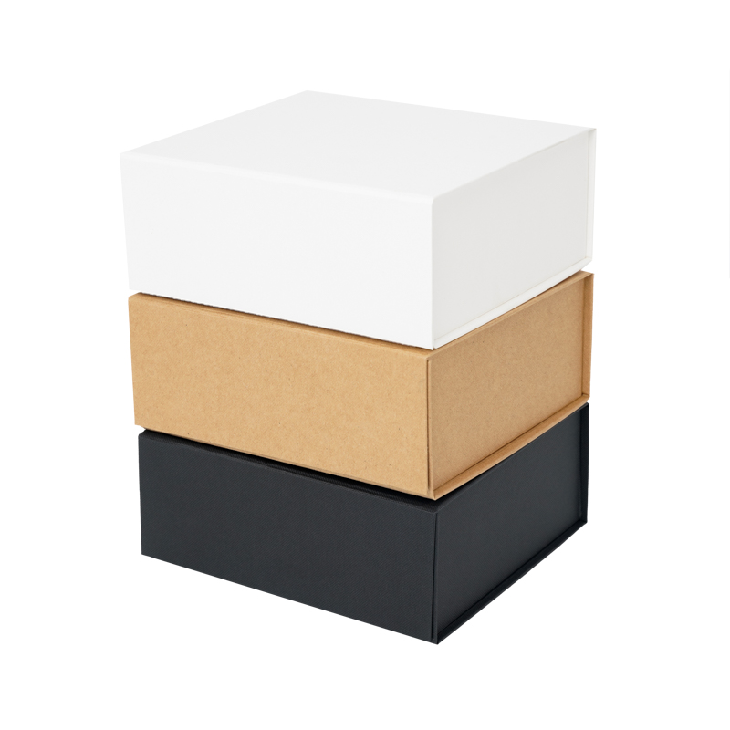 Lipack Custom Folding Black Magnetic Closure Gift Packaging Paper Box Luxury Cosmetic Skin Care Cardboard Box With Logos