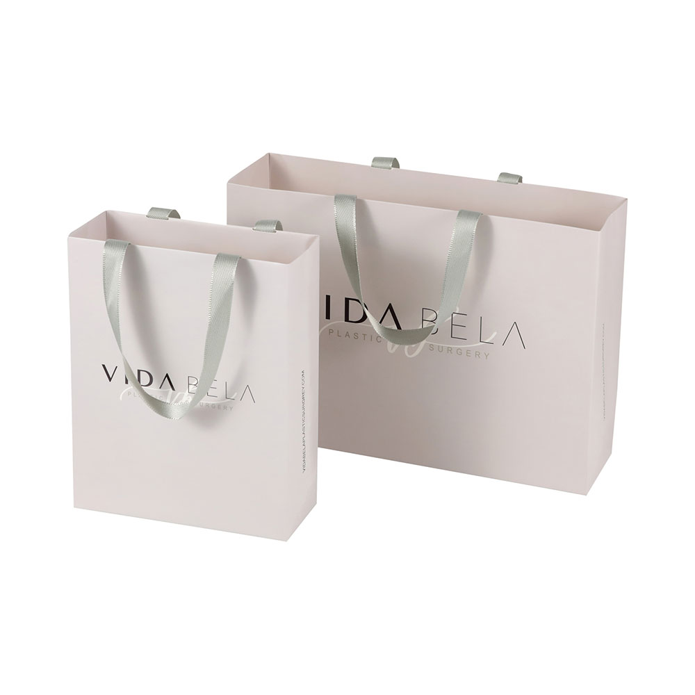 Lipack Custom Private Label High-End Luxury Paper Shopping Bag with Logo