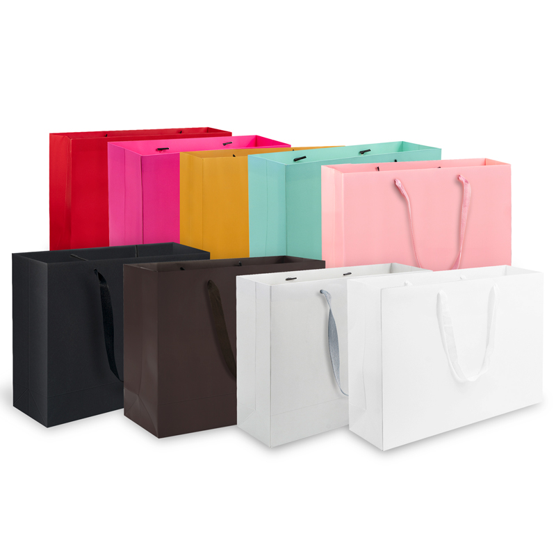 Lipack Custom Multicolor Hot Paper Bag with Logo