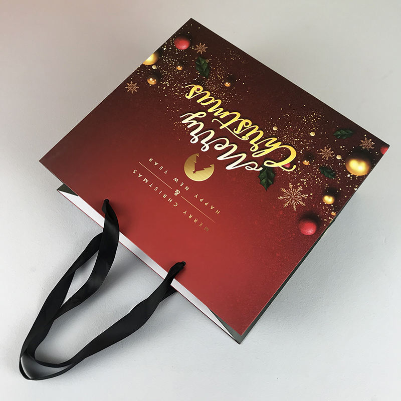 Lipack Merry Christmas And Happy New Year Gift Shopping Paper Bag